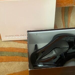 Bandolino Glossy Black Women's Heels